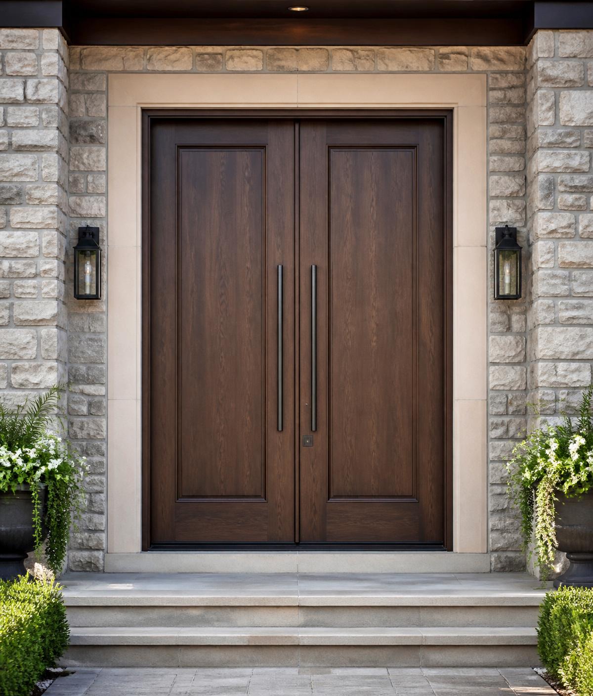Double Entry Doors