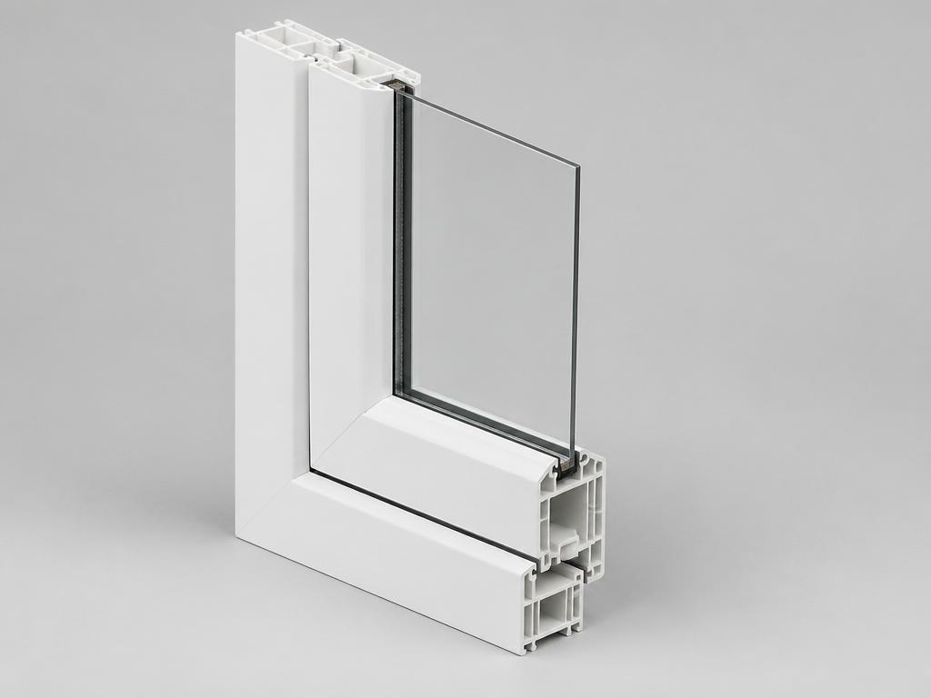 3¼" Frame Vinyl Window System frame profile