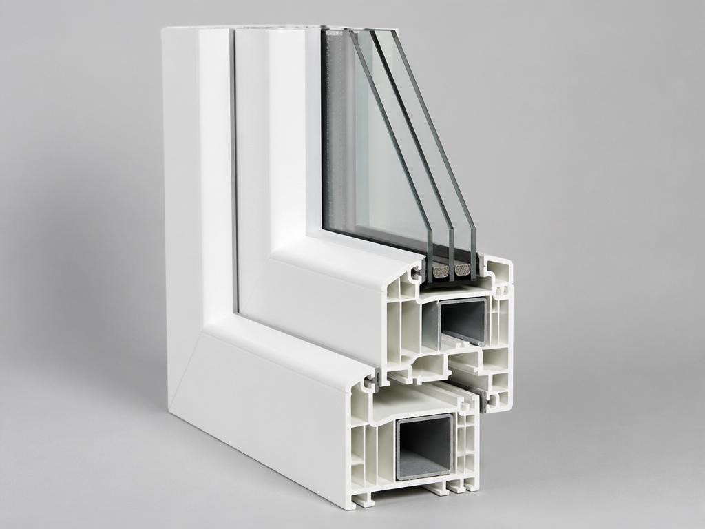 4½" Frame Vinyl Window System frame profile