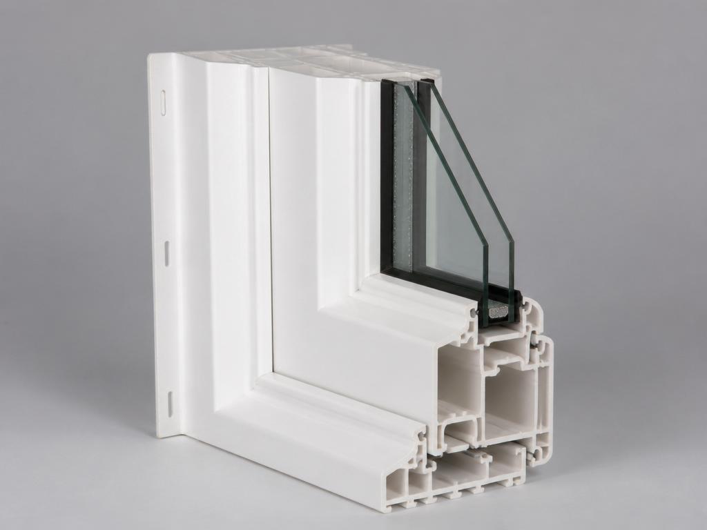 4 9/16" Vinyl Window Line frame profile