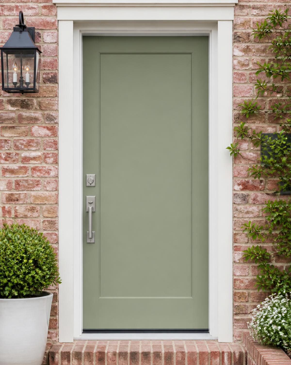 Smooth Fiberglass Entry Doors