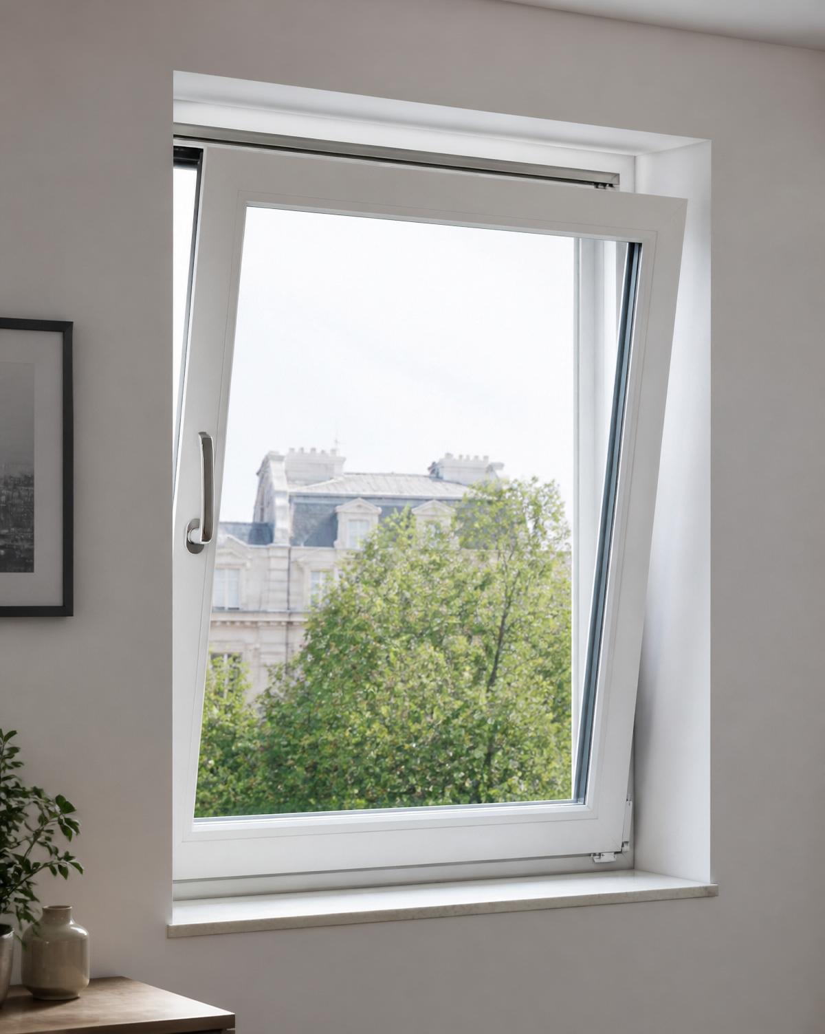 Tilt-and-Turn Windows shown installed on a home