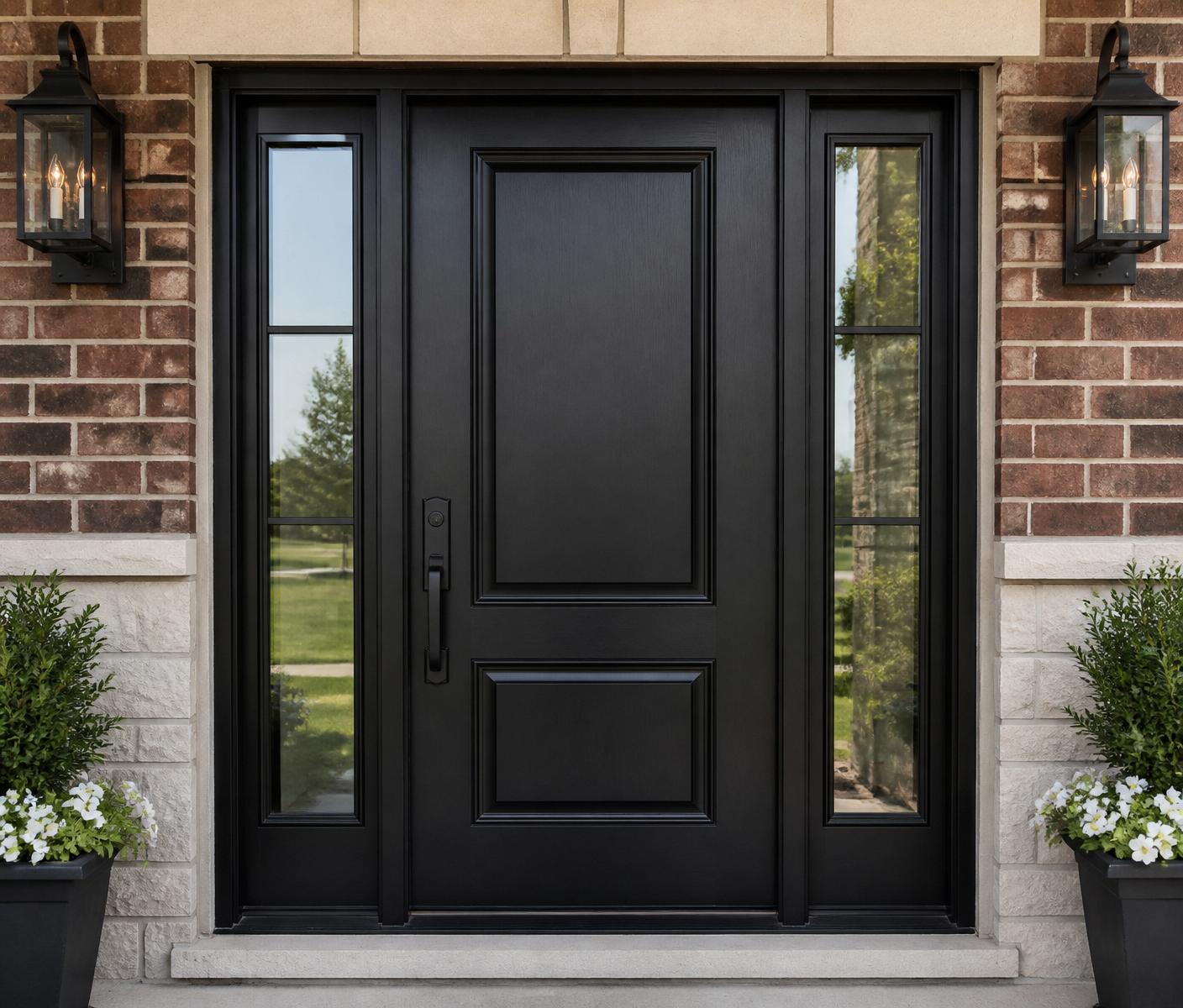 Entry Doors With Sidelites